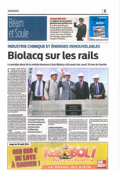 Biolacq sera un atout