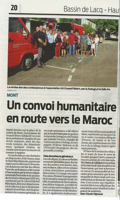 Convoi humanitaire
