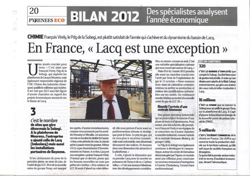 En France, Lacq est une exception