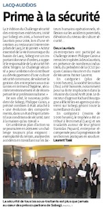 Sobegi, Challenge sécurité